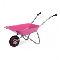 CARRINHO DE MÃO ROSA